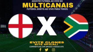 Assistir Inglaterra x África do Sul Ao Vivo Online 29/10/2024