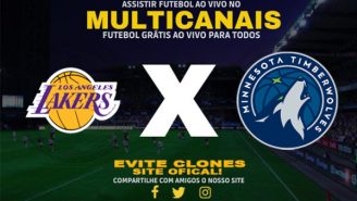 Assistir Los Angeles Lakers x Minnesota Timberwolves Ao Vivo Online 22/10/2024