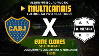 Assistir Boca Juniors x Deportivo Riestra Ao Vivo Online 27/10/2024