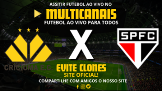 Assistir Criciuma x Sao Paulo Ao Vivo Online 26/10/2024