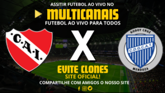 Assistir Independiente x Godoy Cruz Ao Vivo Online 26/10/2024