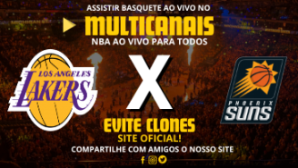 Assistir Los Angeles Lakers x Phoenix Suns Ao Vivo Online 25/10/2024