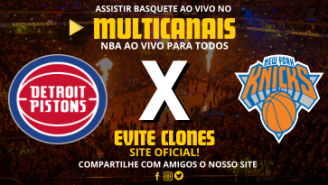 Assistir Detroit Pistons x New York Knicks Ao Vivo Online 01/11/2024