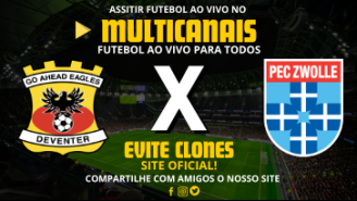 Assistir GO Ahead Eagles x PEC Zwolle Ao Vivo Online 03/11/2024