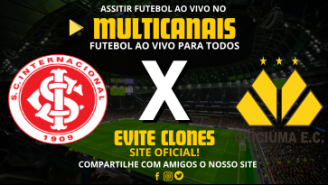 Assistir Internacional x Criciuma Ao Vivo Online 05/11/2024