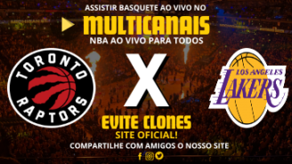 Assistir Toronto Raptors x Los Angeles Lakers Ao Vivo Online 01/11/2024